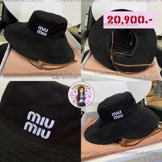 👜: New!! Miu Miu Bucket Hat‼️ก่อนกดสั่งรบกวนทักมาเช็คสต๊อคก่อนนะคะ‼️