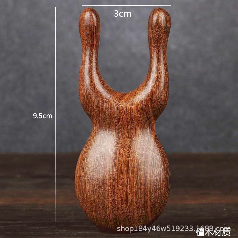 ‍♀️ ไม้ง่ามนวดหัว ไม้จันทร์ทอง อย่างดี 100%