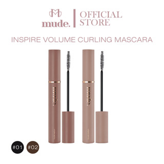 [Special Price] MUDE INSPRIE VOLUME CURLING MASCARA 10ML. ( มาสคาร่า กันน้ำ สูตรขนตาหนา)