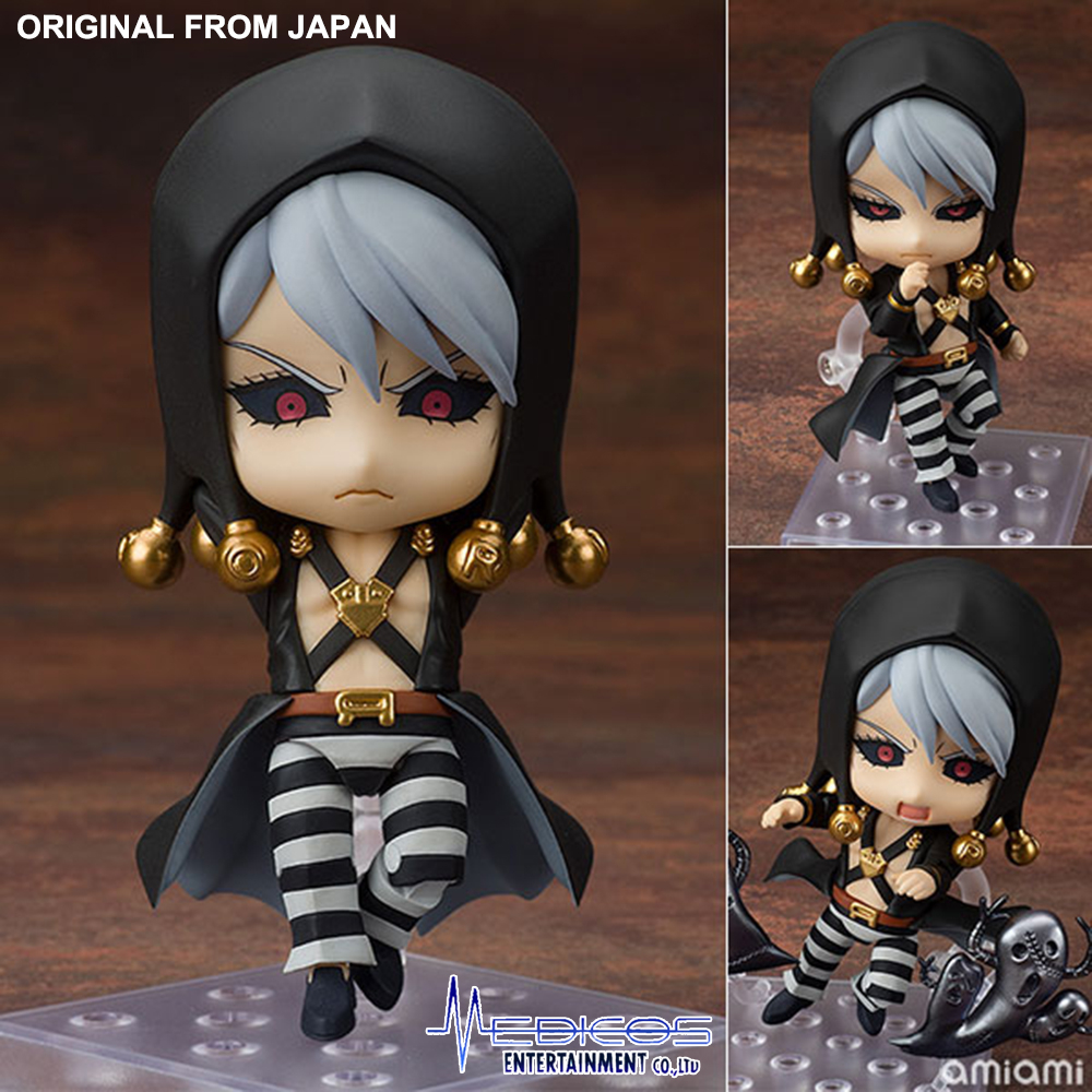 งานแท้ Nendoroid Medicos JoJo's Bizarre Adventure โจโจ้ ล่าข้ามศตวรรษ Risotto Nero ริซอตโต้ เนโร โมเ