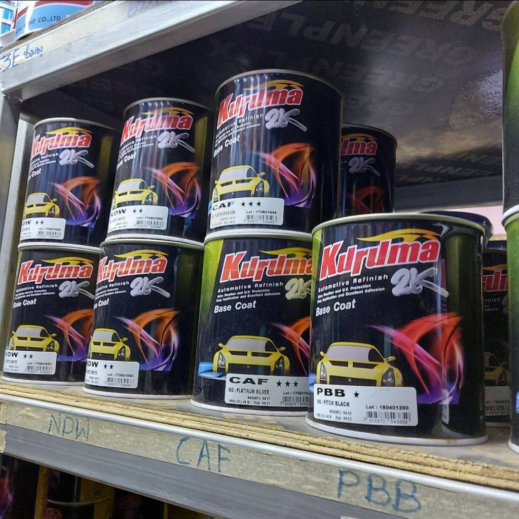 Kuruma สีพ่นรถยนต์ ฮอนด้า Honda ทุกสี สีคูลูม่าร์ 2K Base coat สี2kกระป๋อง สีรถยนต์ สีพ่นรถยนต์ 2k - รูปที่ 4