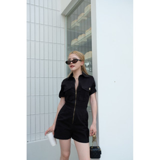 JERSEY BLACK JUMPSUIT