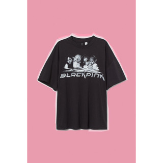 🌈เสื้อยืด HM สกรีน BLACKPINK👑รหัสสินค้า W14🌈