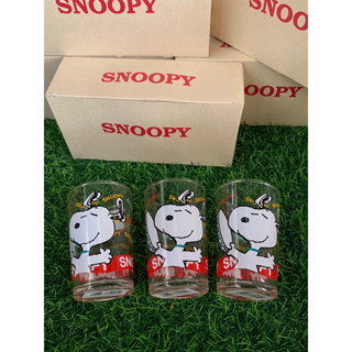 แก้วน้ำลายsnooppyของใหม่ของแท้ พร้อมกล่อง