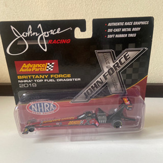 รถเหล็ก Dragster Johnforce Racing 1:64