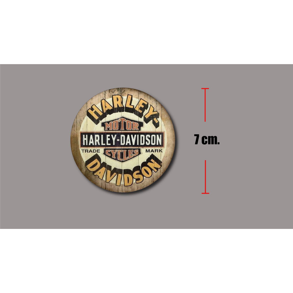 sticker pvc  harley dividson สติกเกอร์ ฮาร์เลย์ ดีวิสัน งานออฟเซ็ทแท้ pvc กันน้ำ กันแดด