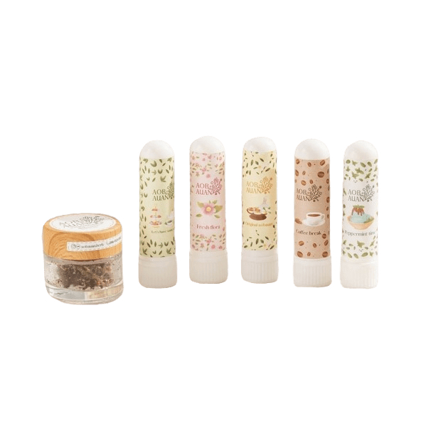 ยาดมสมุนไพรมีหลากกลิ่น AOBAUAN.HERB หอมอบอวลและสดชื่น โดยแพทย์แผนไทยประยุกต์