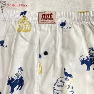 บ๊อกเซอร์(SIZE XL)Nut Boxer ผ้าเชิ้ต ไม่มีตะเข็บหลัง ผ้าคอตตอน100% ​cotton​ กางเกงบ๊อกเซอร์ทรงเกาหลี is