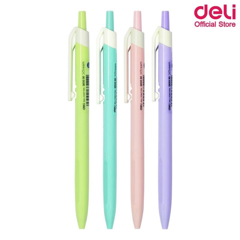 ปากกาลูกลื่น deli ขนาด 0.7 มม.