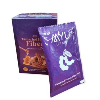 MYU Tamarind Honey Fiber Plus มายยู แทมมารีน ฮันนี่ ไฟเบอร์ พลัส มะขามไฟเบอร์ (1กล่อง/6ซอง) ของแท้ 100%