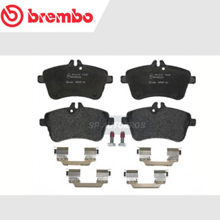 BREMBO ผ้าเบรคหน้า BENZ A Class W169 2004-2012 (200T), B Class W245 (170 180 200) P50 057B