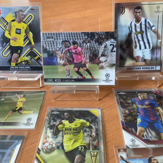 การ์ดสะสมฟุตบอล ลิขสิทธิ์แท้ Topps Messi Haaland Ronaldo Jude Pedri