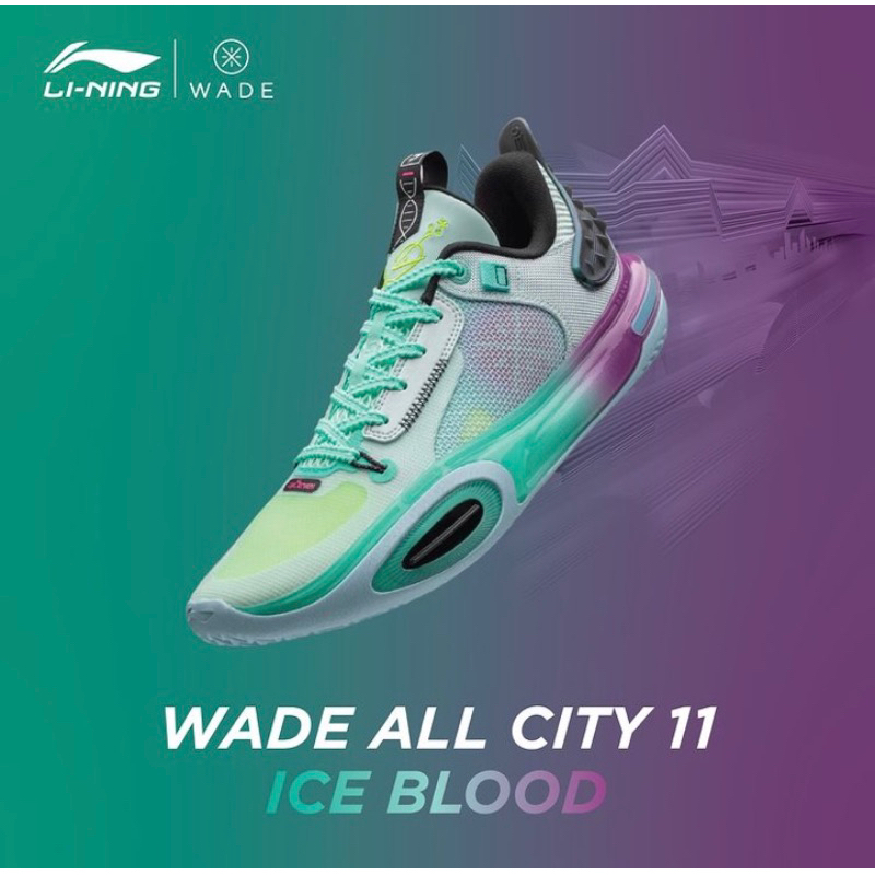 Li-Ning Wade All City 11 "ICE BLOOD"