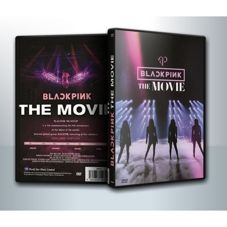 [ DVD ConCert มีปก+สกรีนแผ่น-ไม่มีกล่อง ] แบล็กพิงก์ เดอะ มูฟวี่ BlackPink The Movie ( 1 DVD )