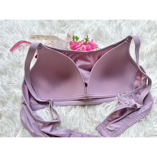 ชุดชั้นในทรงสปอร์ต (ขนาด 36-42 )ยี่ห้อNo’s bra no.3281 คัพA ไร้โครง ฟองบาง บังทรง ผ้าดีมาก
