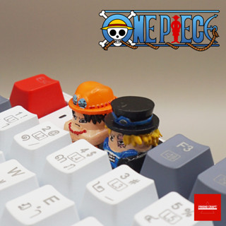 Keycaps คีย์แคป Artisan Set Ace Sabo  (One piece) งาน Handmade Keycap