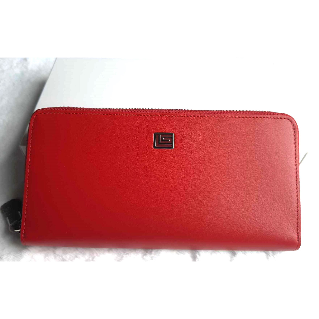 กระเป๋าสตางค์ Guy Laroche แดง ใหม่ แท้