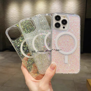 Mobest เคสแม่เหล็กกลิตเตอร์รุ่น13pro max/14pro max พร้อมส่ง