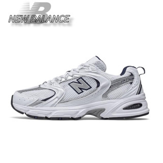 New Balance NB MR530 Classic Retro Casual Foot Wear Low Top Silver White Sneakers แท้ 100%