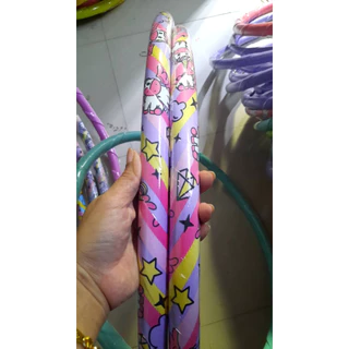 🎁ฮูล่าฮูป เด็กอนุบาล ขนาด 0.5 kg " ไม่มีซับนิ่ม "วงกว้าง 55 cm ลายแฟชั่นน่ารัก มีน้ำข้างใน 🎁
