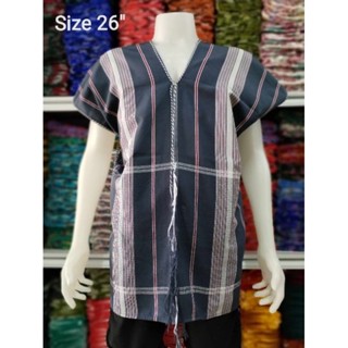 เสื้อกะเหรี่ยงผู้ชาย 26" Mans Karen Shirts Big size