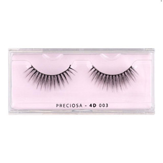 Preciosa Nature Clear Eyelash 4D พรีโคซ่า ขนตาปลอม เนเจอร์เคลียร์ รุ่น 4D (1คู่)