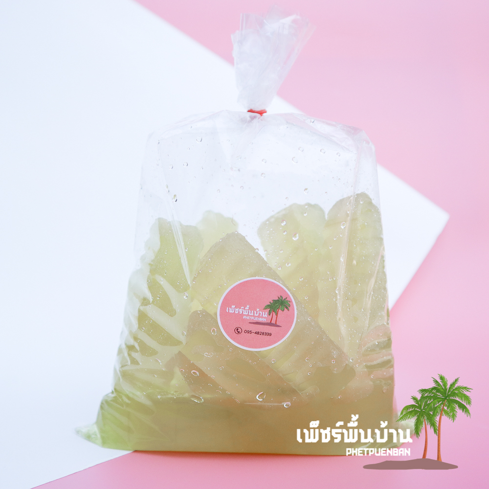 ฟักเชื่อมใบเตยหอม ฟักเชื่อม ฟักแช่อิ่ม 1 กก เนื้อกรอบ หอมใบเตย