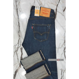 กางเกงยีนส์ริมแดง Levis 501-1028 MADE IN U.S.A ใหม่ฟอก  กระดุม ป้ายหนัง เลขกระดุม4420 ขากระบอก (RL) (LN)