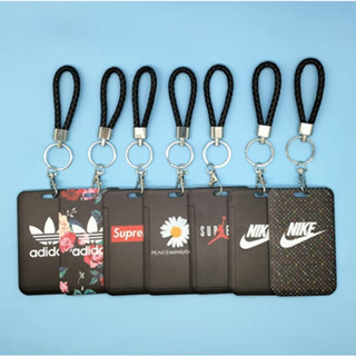 🔥พร้อมส่งในไทย🔥 ป้ายใส่บัตร Nike Adidas supreme ป้ายใส่บัตรพรักงาน พร้อม พวงกุญแจ