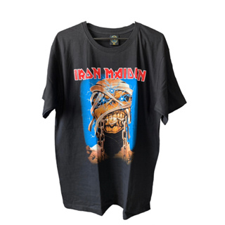 IR078 เสื้อยืดวงร็อค IRON MAIDEN ไอรอน เมเดน วินเทจ