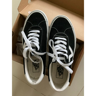 รองเท้า vans sport suede black มือสอง