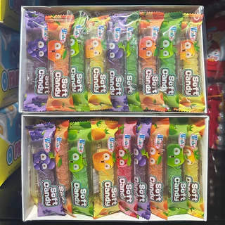 เยลลี่ผลไม้ 5 รส เคลือบน้ำตาล 1 เเพค 30 ชิ้น