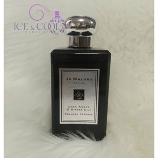 Jo Malone Dark Amber &amp; Ginger Lily Cologne Intense 100ml.💐แท้100%