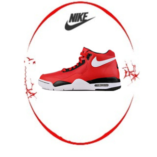 ของแท้ 100 % Nike Flight Legacy รองเท้าบาสเก็ตบอลกันลื่นที่ดูดซับแรงกระแทกสไตล์เดียวกันของผู้ชายและผู้หญิง