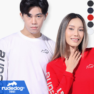 rudedog เสื้อแขนยาวผู้ชาย เสื้อแขนยาวผู้หญิง รุ่น Road Trip ของแท้ 100% รู้ดด็อก