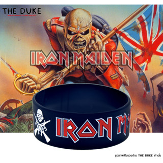 (พร้อมจัดส่ง) iron maiden ไอเอิร์นเมเดน ริสแบนด์ สายรัดข้อมือ วงดนตรีสากล The Trooper