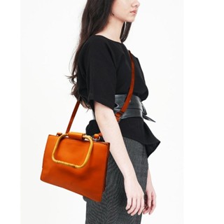 กระเป๋า2way ถือและสะพายข้าง มือสองแบรนด์  Zara women แท้100% สวยเหมือนใหม่