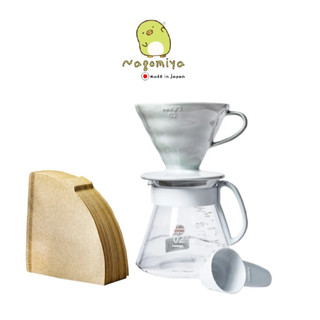 HARIO V60 Coffee Server Set 02 ชุดดริปกาแฟ เซ็ทดริปกาแฟ กาแฟดริป ชุดชงกาแฟดริป ดริปเปอร์ฮาริโอะ VCSD-02
