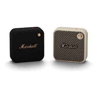 💯【ของแท้ 100%】[New Arrival] MARSHALL Willen Black and Brass - ลำโพงบลูทูธ ลำโพงพกพา ลำโพง marshall