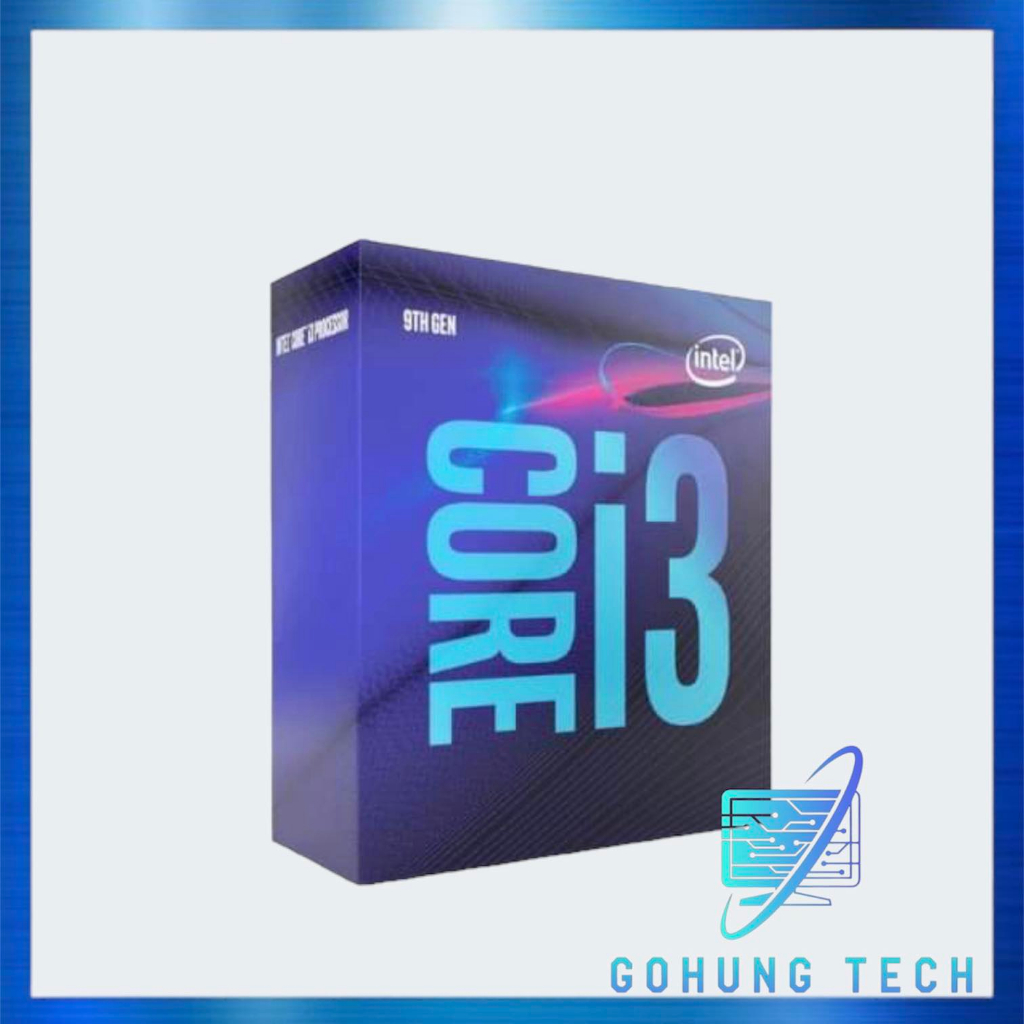 CPU INTEL Gen9 I3 9100 9100F
