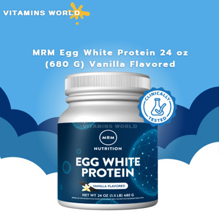 MRM Egg White Protein 24 oz ( 680 G) Vanilla Flavored (V.596)