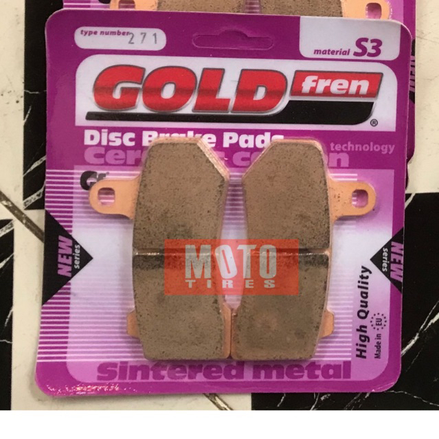 GOLDFREN #271 ผ้าเบรค Harley Davidson รุ่น Road Glide / Ultra Classic