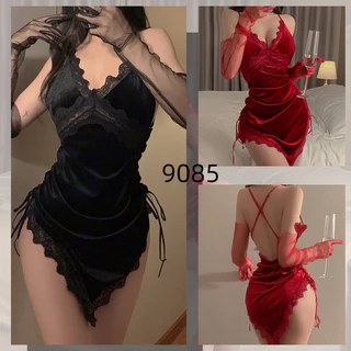 ชุดกระโปรงผู้หญิง👗ชุดนอนลูกไม้เซ็กซี่👍สายสะพายปรับได้ ผ้าดี ราคาถูก🚚ส่งไวจากไทย1-3วัน（合集）