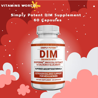 Simply Potent DIM Supplement , 60 Capsules (V.670)