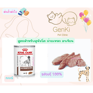 Royal Canin GastroIntestinal dog  400g สูตรสำหรับสุนัขโต ถ่ายเหลว อาเจียน