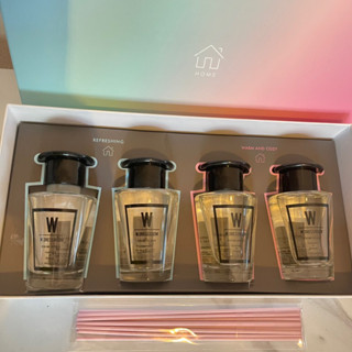 W.Dressroom Perfume Diffuser Home Limited Set ก้านไม้หอมปรับอากาศจาดเกาหลี