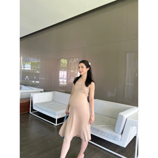 Babybump Clara เดรสคนท้อง (ผ้ายืด)🍨