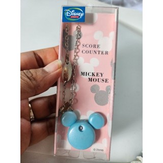 Disney Score Counter Mickey Mouse ที่ห้อยมิกกี้เมาส์ ดืสนีย์ กดนับเลขได้