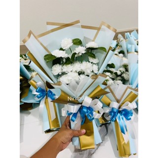 "สินค้า​พร้อม​จัดส่ง​จ้า" ช่อดอกมะลิ​วันแม่​"ช่อดอกใส่ธนบัตร"
