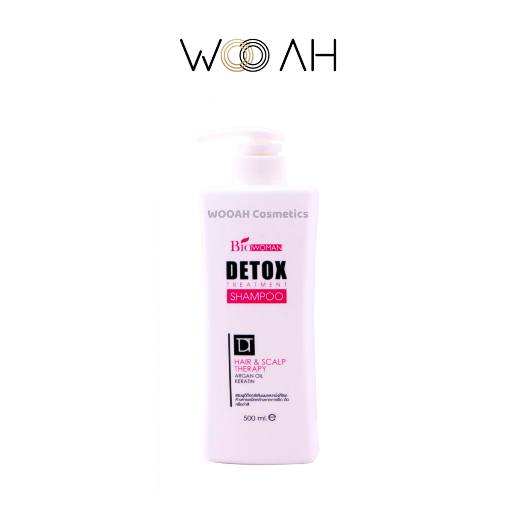 Biowoman Detox Treatment Shampoo ไบโอวูเมนส์ ดีท็อกซ์ แชมพู 400 มล.
